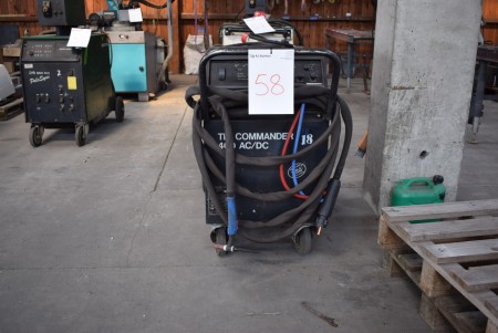 Welder marked. Migatronic TIG Commander 400 AC / DC. not tested