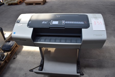 HP DesignJet T610 format printer with year. 2010