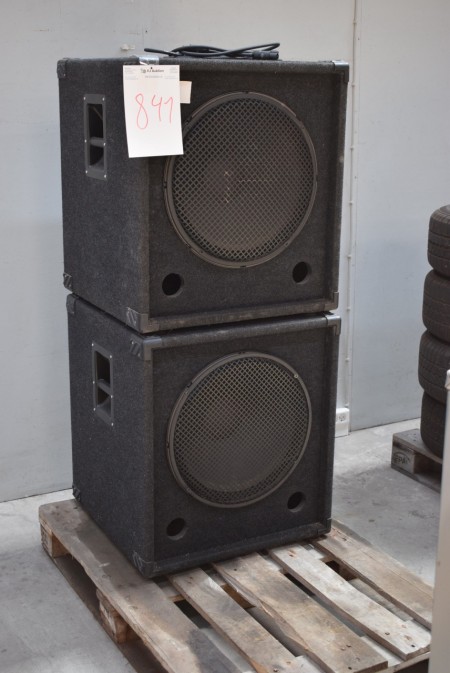 2 pcs. speakers, Electrospray 300W