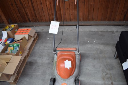 Electric mower, mrk. Flymo RE 400. Stand ok