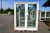 Doppeltes Terrassen Holz / Aluminium. B: 186,3 x H: 225,8 cm