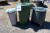 3 pieces. waste container
