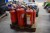 7 pcs. fire extinguishers