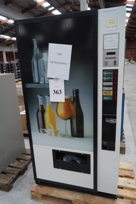 Automat til flasker. mangler kompressor