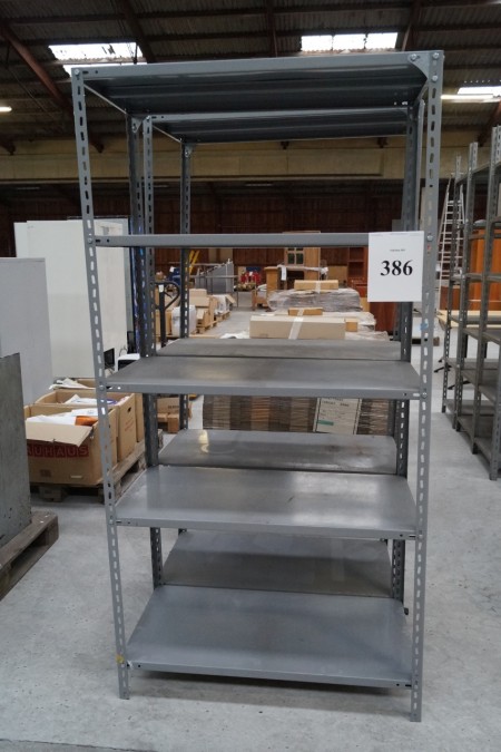 2 pcs. stainless steel shelves 100 L x D x 50 cm H 100