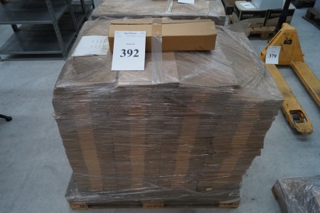 Pallet cardboard boxes, inner yards L 510 x W 170 mm x H 780. 220 pcs.
