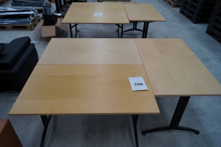 3 pieces. Tables 70 x 120 cm
