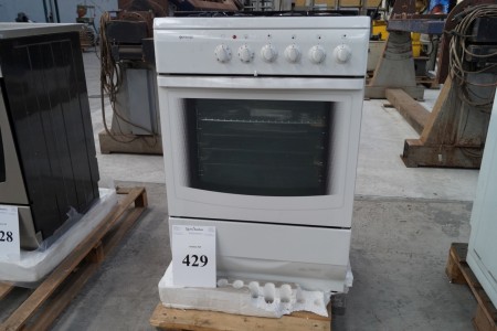 Gas stove with oven marked. Gorenje. transport Damage