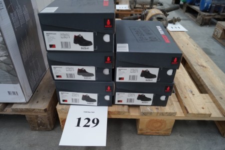 5 pairs of safety shoes Str. 41