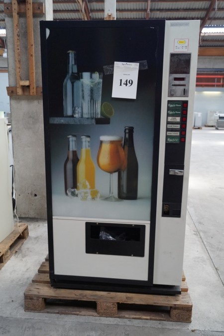 Machine for bottles. To the coin slot. not tested