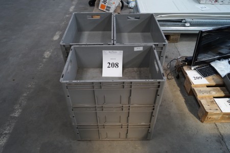 9 Stk. Kunststoff-Box
