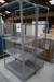 2 pcs. stainless steel shelves 100 L x D x 50 cm H 100