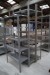 Steel Shelf 90 L x D x 45 cm H 190 + 2 pcs. L 40 D x 90 x 210 cm H