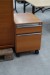 4 pcs. drawer sections on wheels + 2 filing cabinets, mrk. Labofa