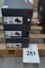 3 pairs of safety shoes str. 46, mrk. mascot