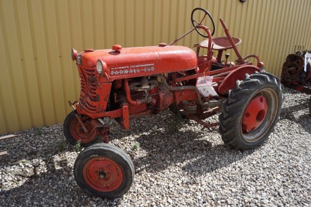 Farmall Cub, with original plow and oats. NOTE ANOTHER ADDRESS.
