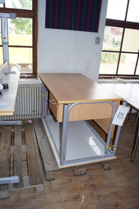2 stk skriveborde 120x70 cm
