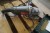 Electric screwdriver + large angle grinder