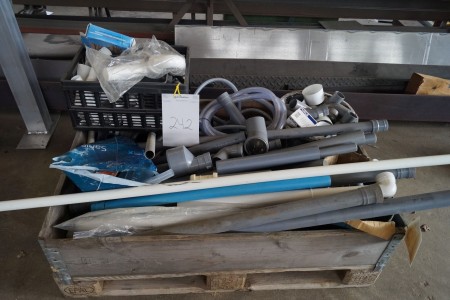 Various PVC tubes, hose and more