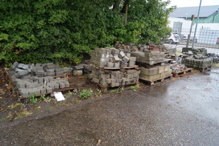 A lot of paving stone, granite stone and more
