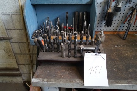 Various drills, milling tools and more