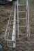 2 pieces of alu ladders