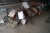 2 pallets various threading machine for spare parts