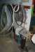 Various steel wires / pex hoses in the corner (provided in the basement)