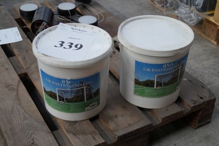 2 x 10-Liter-Grasstreifen paint
