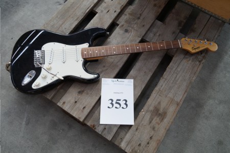 Fender Strato el-guitar. Næsten ny