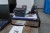 HP Compaq nx6110 Notebook PC + Samsung screen (very dark picture) + drawer cash drawer + + Epson TM-T88V label printer