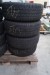 4 pcs. tires with rims for Peugeot van