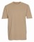 Firmatøj ungebraucht ohne Druck: 40 Stck. T-Shirt, Rundhalsausschnitt, Sand, 100% Baumwolle, 10 L - 20 XL - 10 XXL