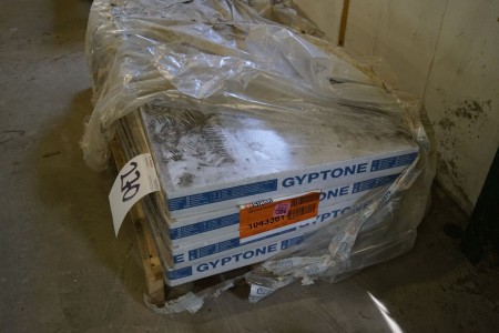 GYPTONE loftplader 4 kasser L: 120 cm. B: 60 cm.