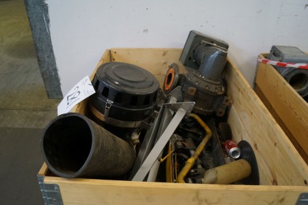 Various parts for inboard boat engine