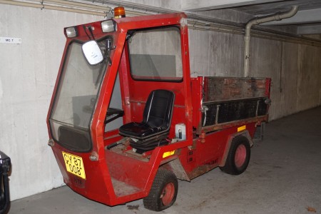 Minilast F-106, year 2000, with new battery and charger, can start but not drive without plates