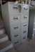 2 file cabinet with 5 drawers, height 150 cm, width 40cm, depth 82 cm