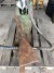 Concrete hammer brand MONTABERT tybe 95SMS vintage 2003 + flat and tip mill