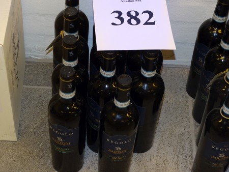 11 fl. Red wine, Regalo Sartori they Verona