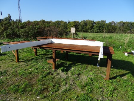 Welding Table L 402 cm, W 145 cm, h 92 cm