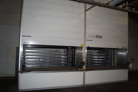Logimat, illuminated fully functional, height about 6 m, depth approximately 3m. Width about 6m.