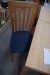 2 stk. bøgebord + 4 stole, 75 x 76 x 72 cm