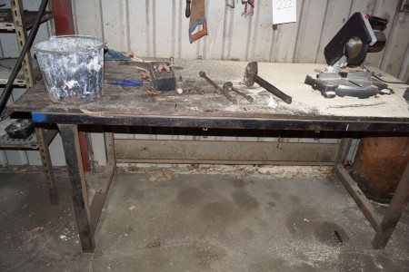 File bench with screwdriver without contents 215x110x90 cm