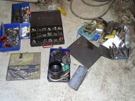 Party of various air tools, buckle strap, drill mm.