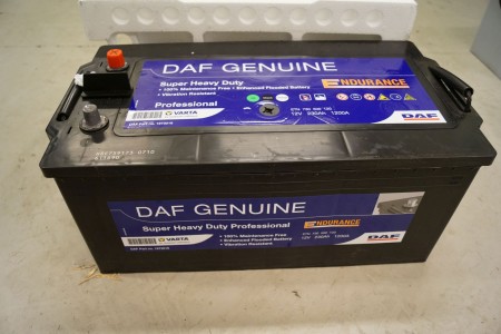 Batteri Daf Super Heavy duty 12V 230AH 1200 A 51x27x25 cm