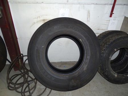 1 piece. tire Kmax T 385 / 65R22.5