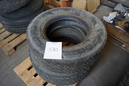 2 pcs. car tires Michelin. 305/70 R19.5