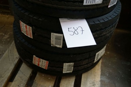 2 pcs. truck tires. Brickstone. 235/70 R17.5. Condition: New