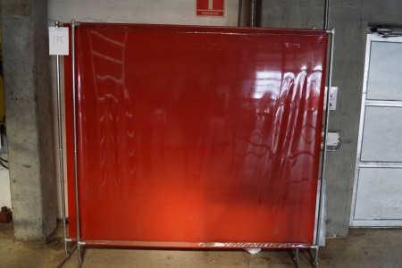 2 pcs. welding curtains. lightweight