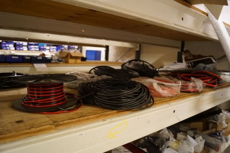 Various cables.